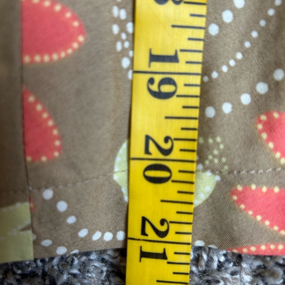 5/$25 Liz Claiborne women’s floral knee length A-line skirt size 4 - Picture 5 of 6